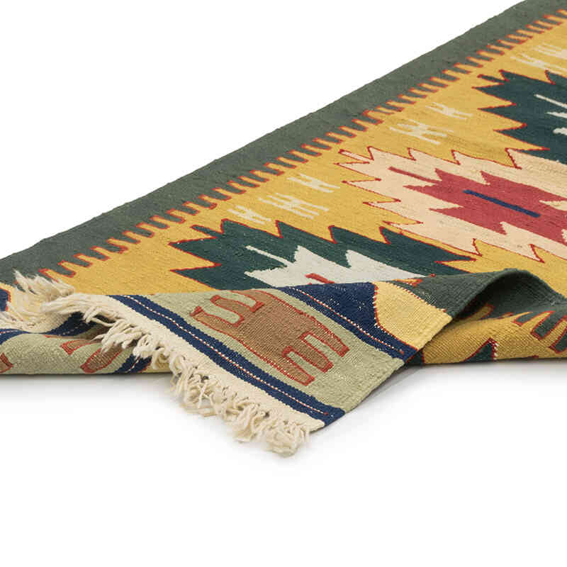New Handwoven Turkish Kilim Rug - 2' 4" x 5' 7" (28" x 67") - K0081925