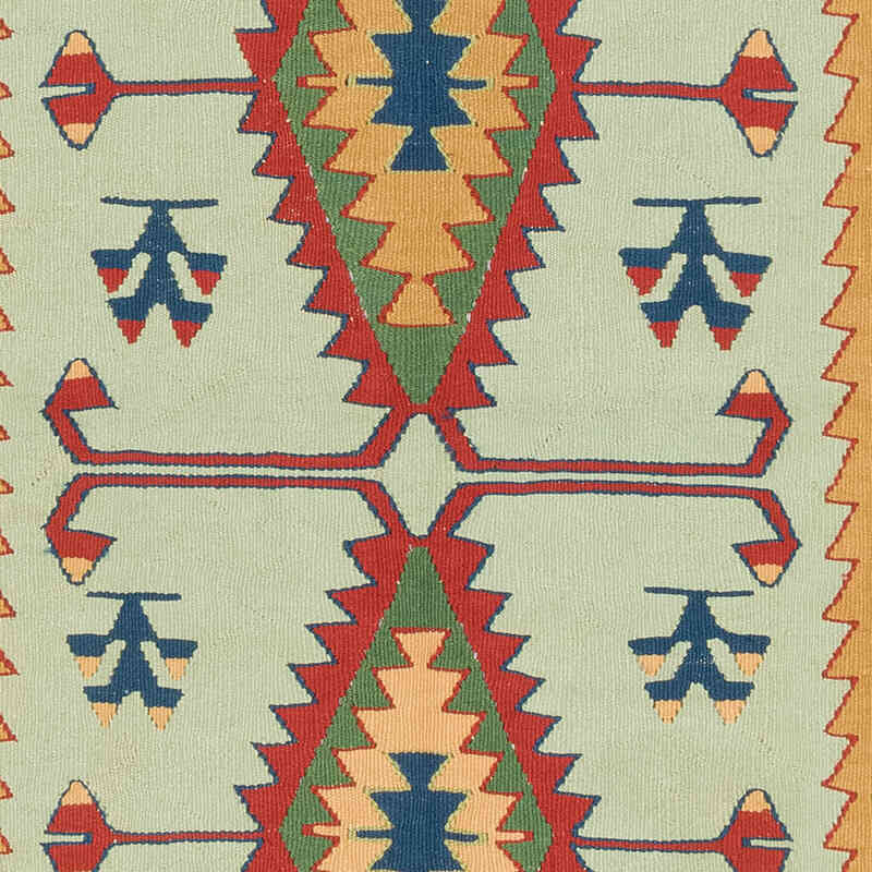 Yeni Kök Boya El Dokuma Kilim - 141 cm x 220 cm - K0081926