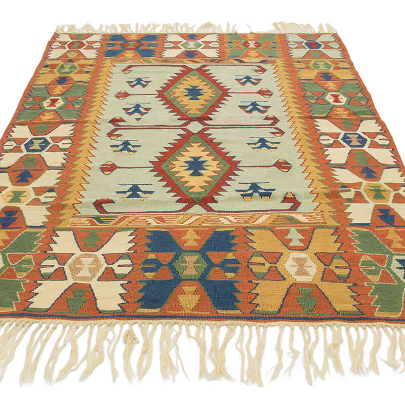 Yeni Kök Boya El Dokuma Kilim - 141 cm x 220 cm - K0081926