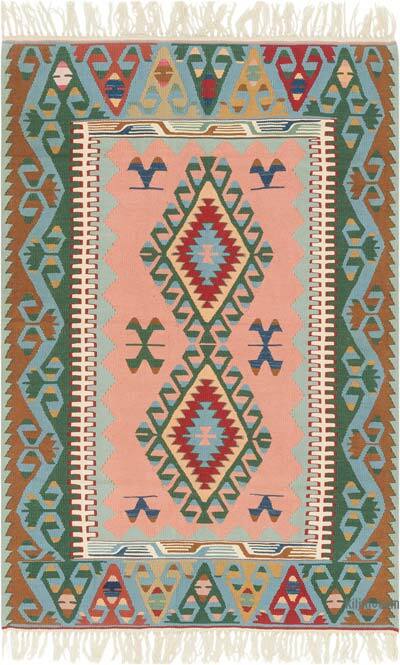 Yeni Kök Boya El Dokuma Kilim - 116 cm x 175 cm