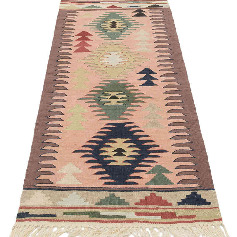 Nueva Alfombra Turca Kilim - 61 cm x 175 cm - K0081928