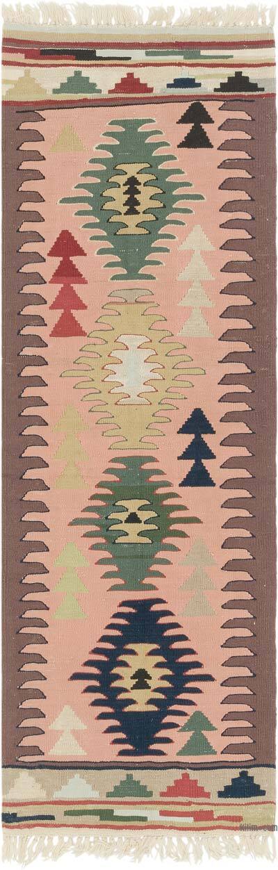 New Handwoven Turkish Kilim Rug - 2'  x 5' 9" (24" x 69")