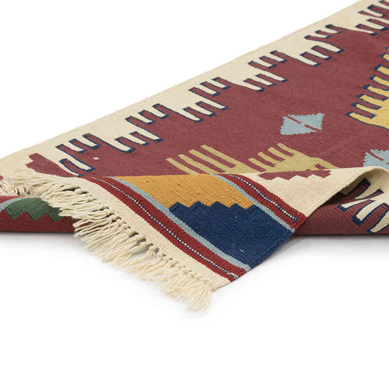 Yeni Kök Boya El Dokuma Kilim - 63 cm x 172 cm - K0081929