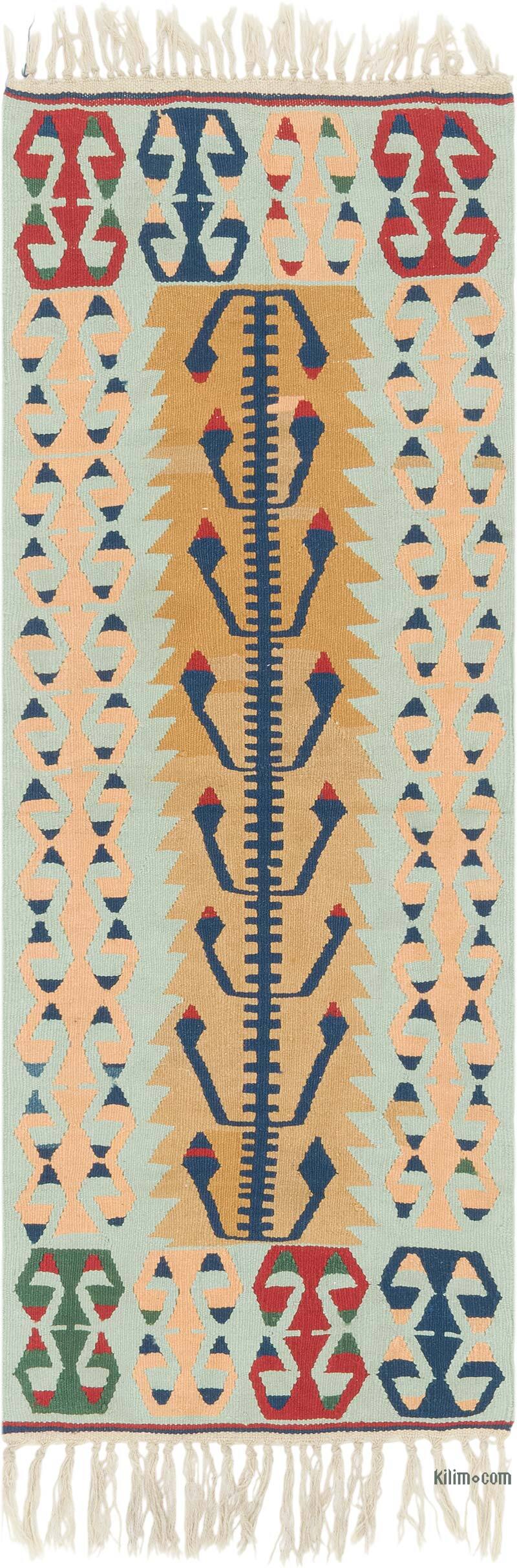 Yeni Kök Boya El Dokuma Kilim - 65 cm x 174 cm - K0081930