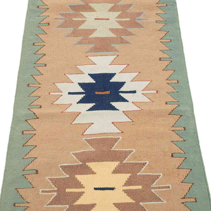 Yeni Kök Boya El Dokuma Kilim - 63 cm x 180 cm - K0081932