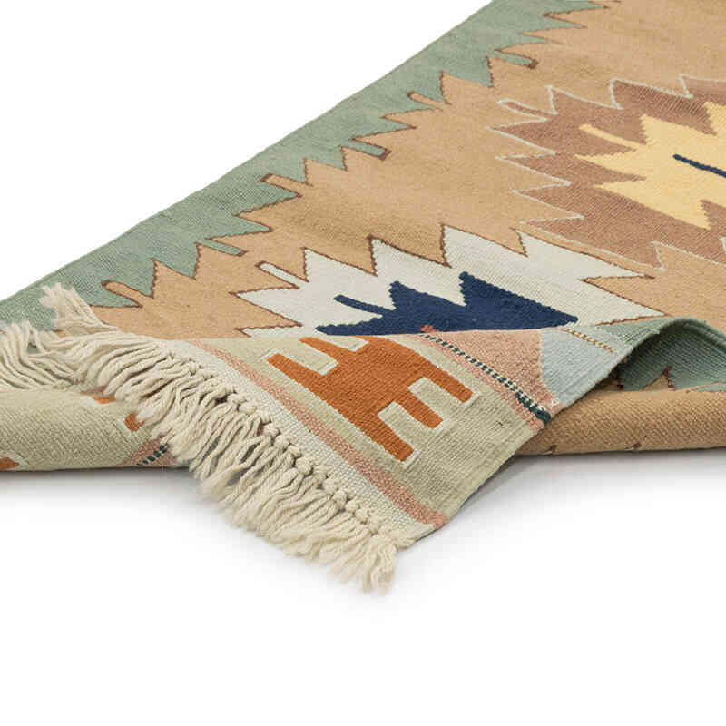 Yeni Kök Boya El Dokuma Kilim - 63 cm x 180 cm - K0081932