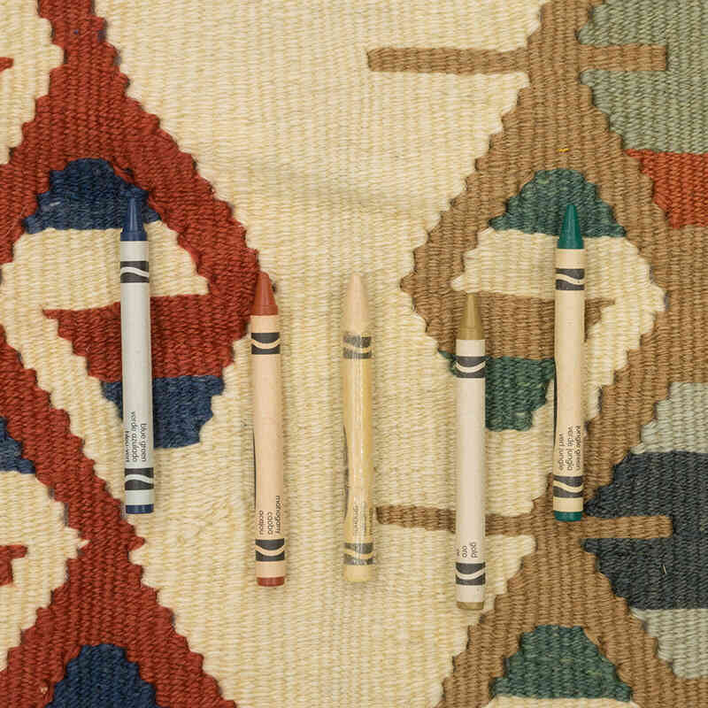 Nueva Alfombra Turca Kilim - 61 cm x 167 cm - K0081933