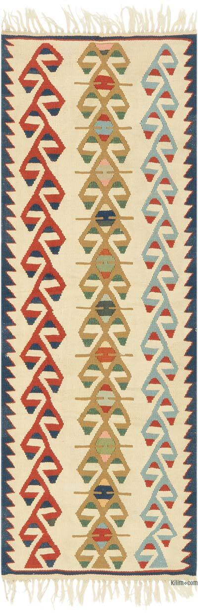 New Handwoven Turkish Kilim Rug - 2'  x 5' 6" (24" x 66")
