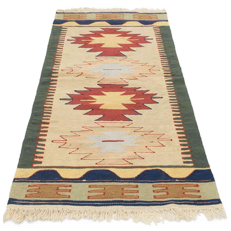 Nueva Alfombra Turca Kilim - 71 cm x 172 cm - K0081934
