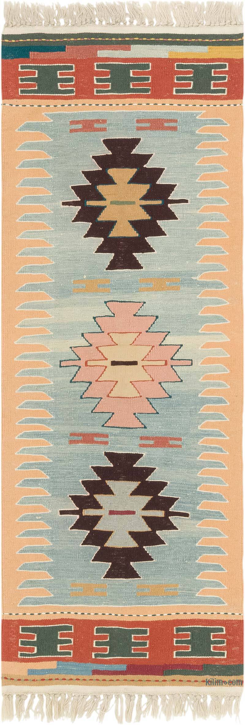 New Handwoven Turkish Kilim Rug - 2'  x 5' 7" (24" x 67") - K0081936
