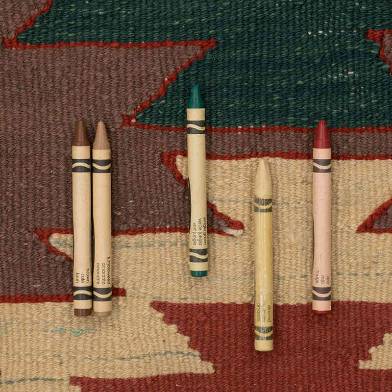 Nueva Alfombra Turca Kilim - 74 cm x 170 cm - K0081937