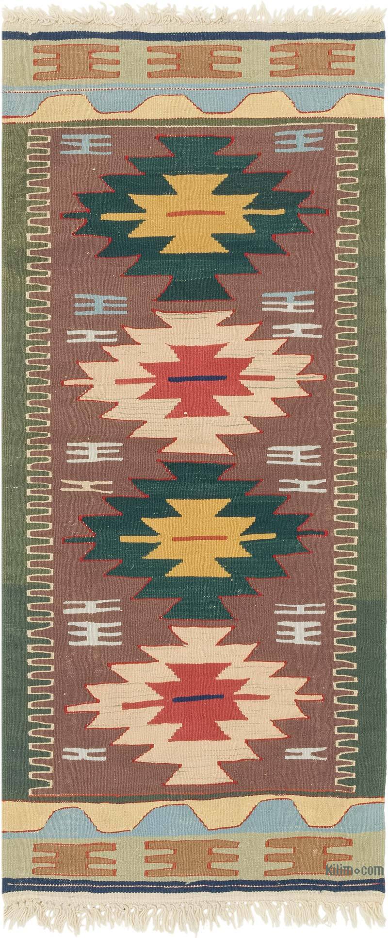 Nueva Alfombra Turca Kilim - 74 cm x 170 cm - K0081937