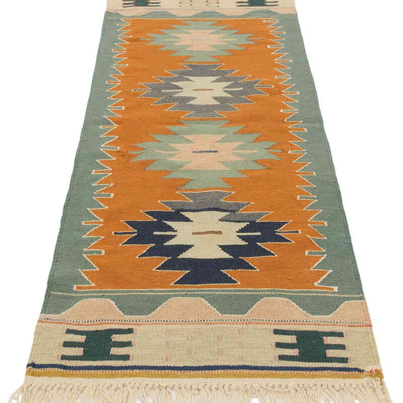 Nueva Alfombra Turca Kilim - 63 cm x 176 cm - K0081938