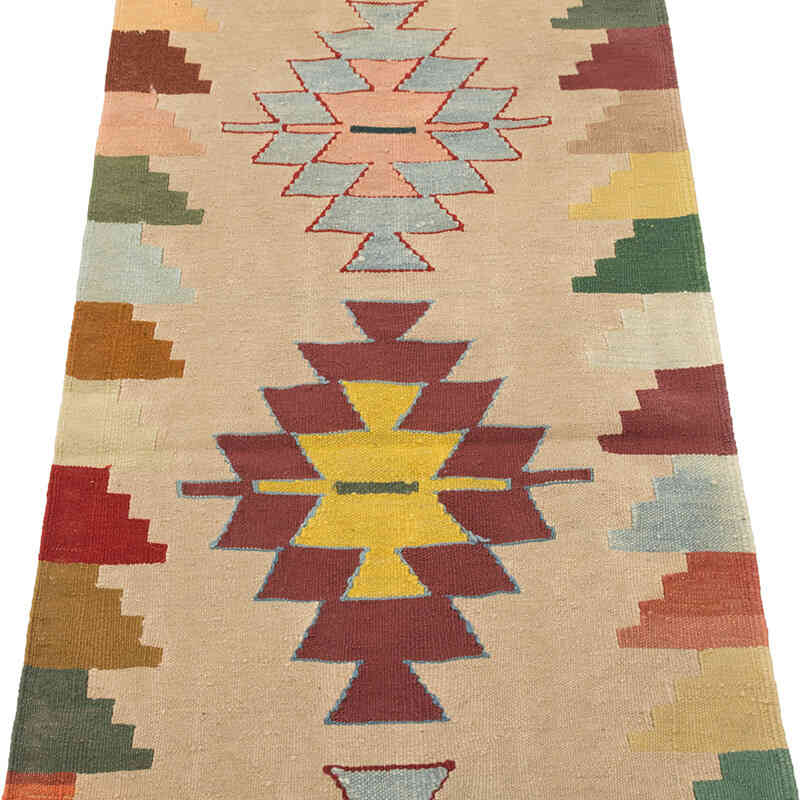 Yeni Kök Boya El Dokuma Kilim - 65 cm x 170 cm - K0081940