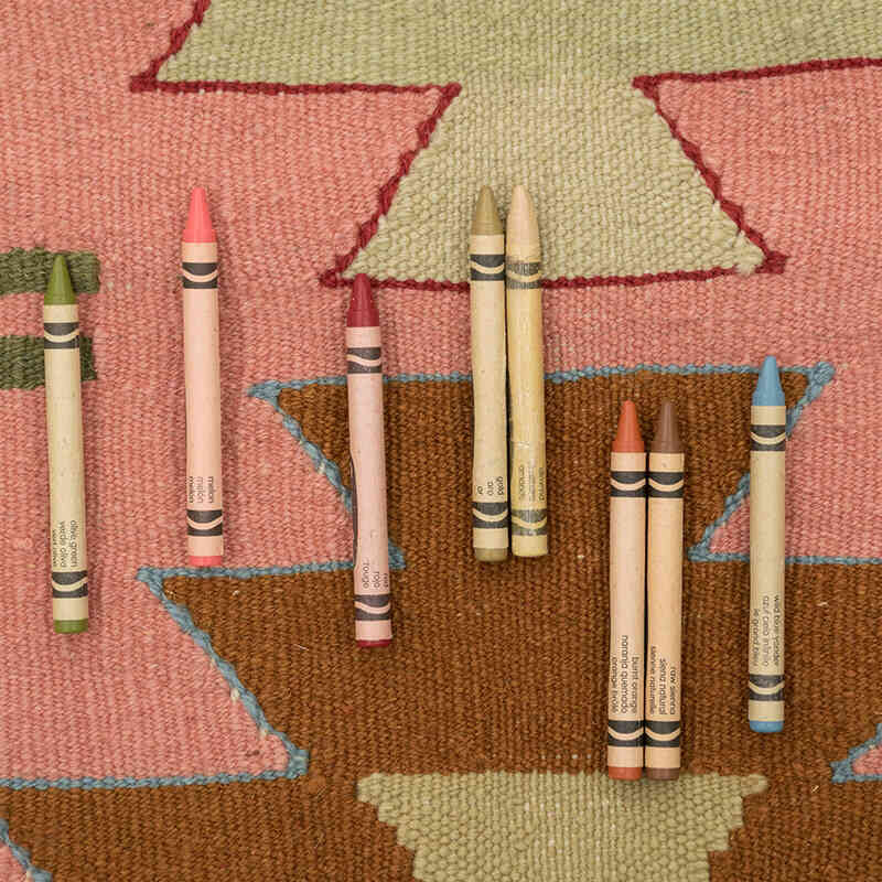 Yeni Kök Boya El Dokuma Kilim - 82 cm x 262 cm - K0081942