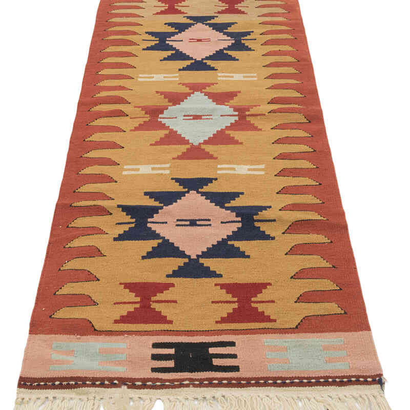 Nueva Alfombra Turca Kilim - 60 cm x 180 cm - K0081943