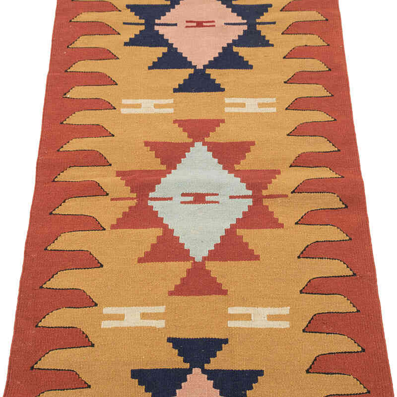 Nueva Alfombra Turca Kilim - 60 cm x 180 cm - K0081943