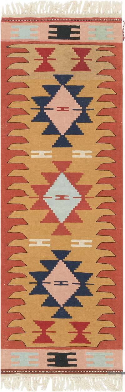 Yeni Kök Boya El Dokuma Kilim - 60 cm x 180 cm
