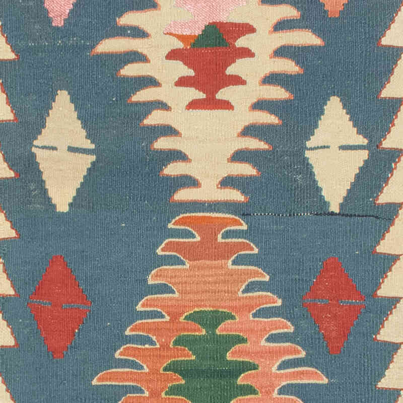 New Handwoven Turkish Kilim Rug - 2'  x 6' 7" (24" x 79") - K0081944