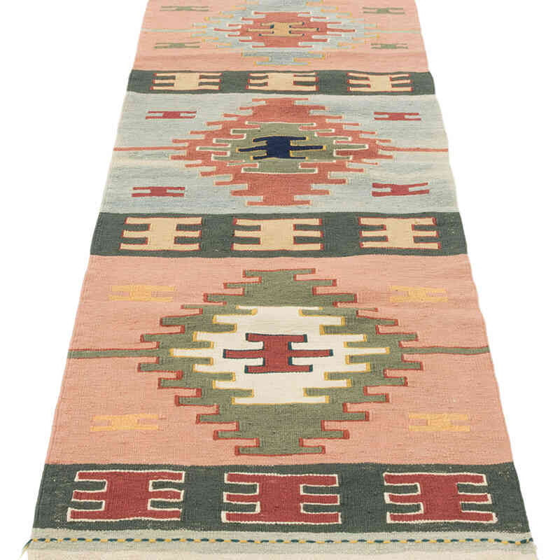 Yeni Kök Boya El Dokuma Kilim - 59 cm x 172 cm - K0081945