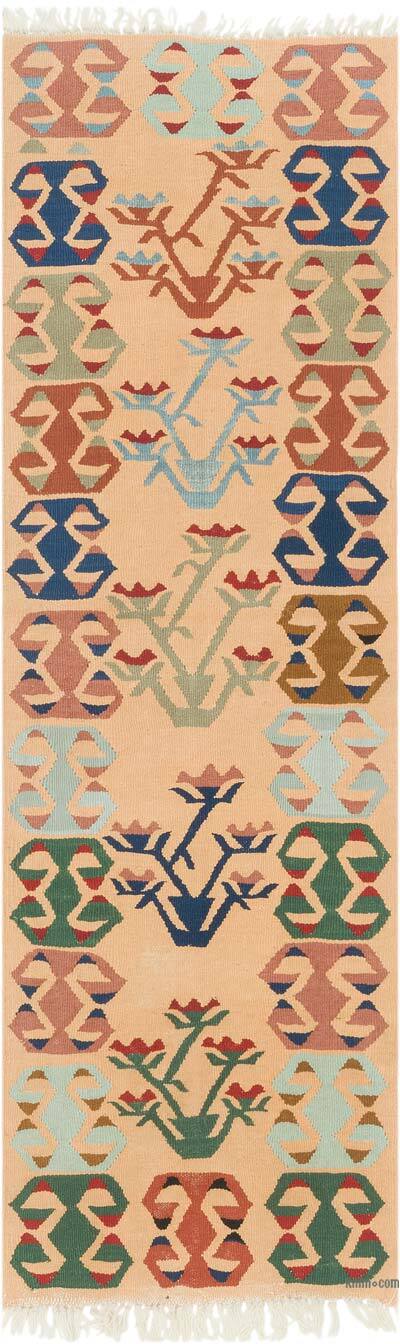Yeni Kök Boya El Dokuma Kilim - 56 cm x 181 cm