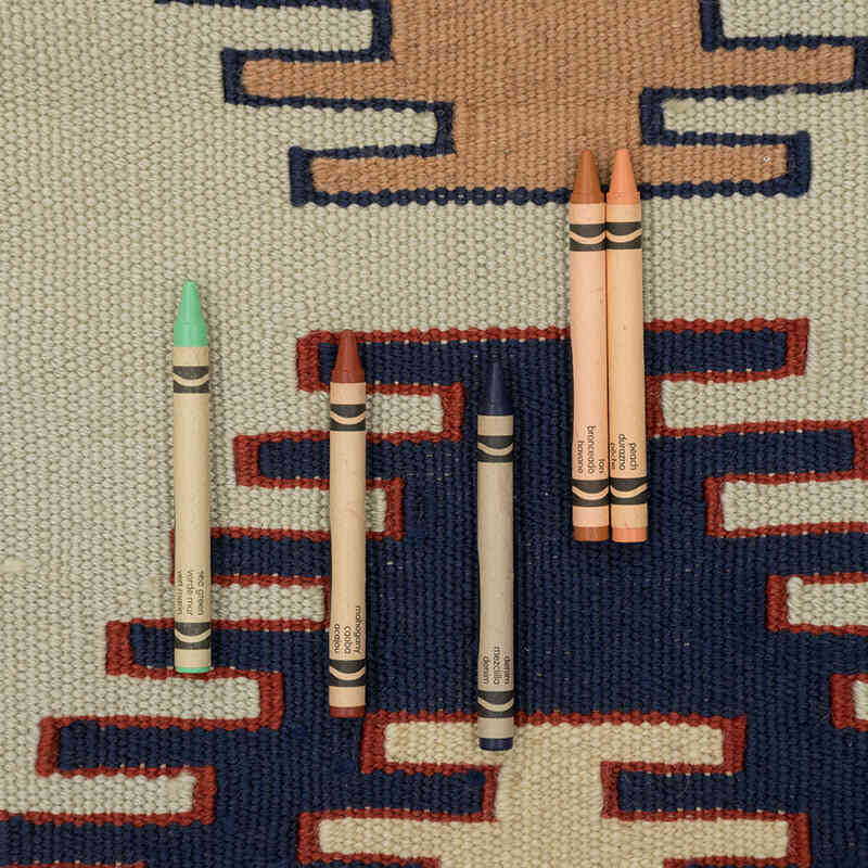 Yeni Kök Boya El Dokuma Kilim - 60 cm x 172 cm - K0081949