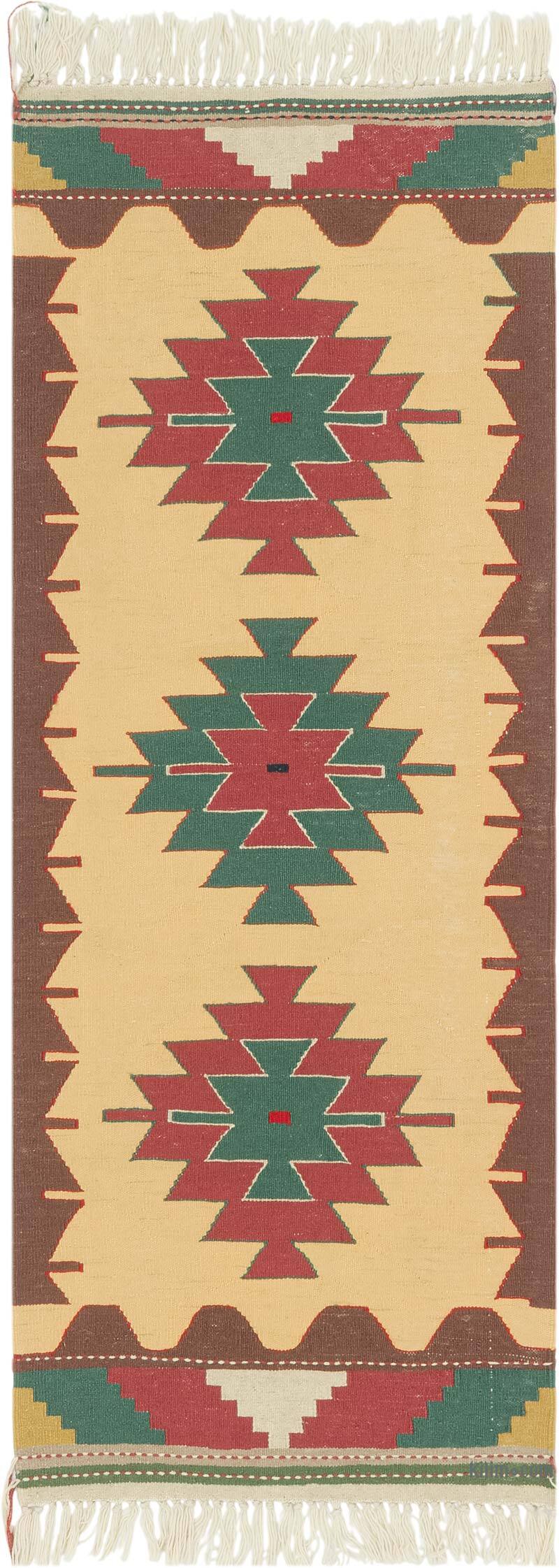 Yeni Kök Boya El Dokuma Kilim - 63 cm x 170 cm - K0081951