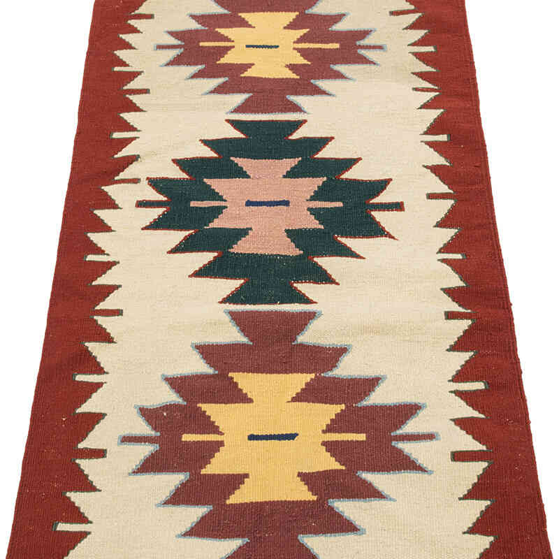 Nueva Alfombra Turca Kilim - 64 cm x 182 cm - K0081952