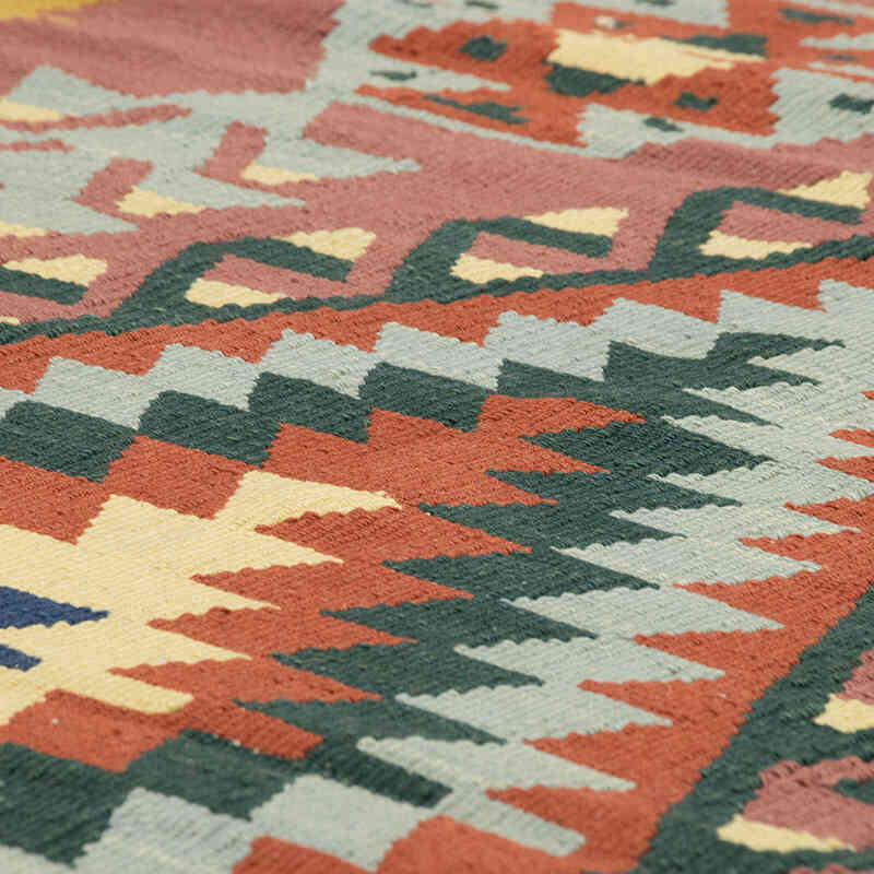 Yeni Kök Boya El Dokuma Kilim - 124 cm x 173 cm - K0081957