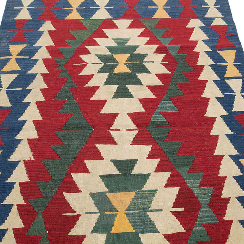 Yeni Kök Boya El Dokuma Kilim - 118 cm x 170 cm - K0081960