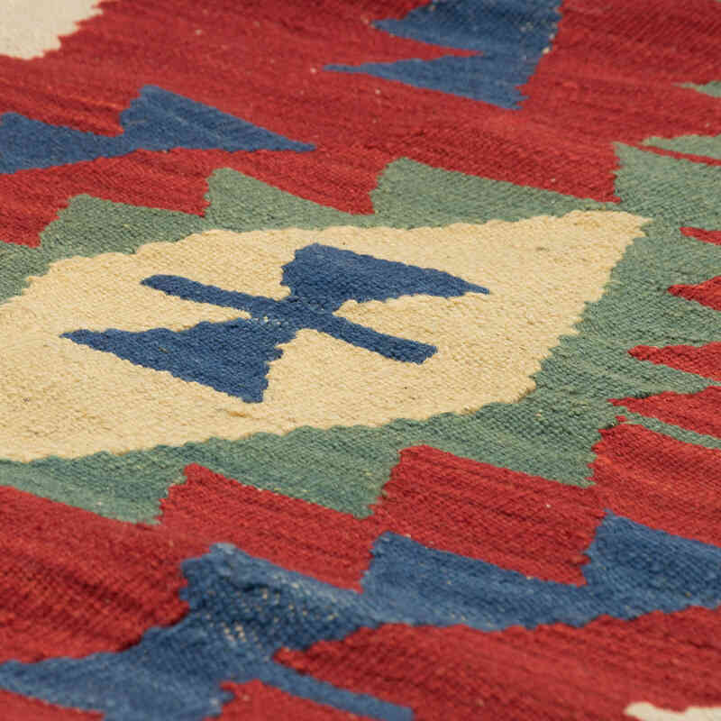 Yeni Kök Boya El Dokuma Kilim - 61 cm x 174 cm - K0081961