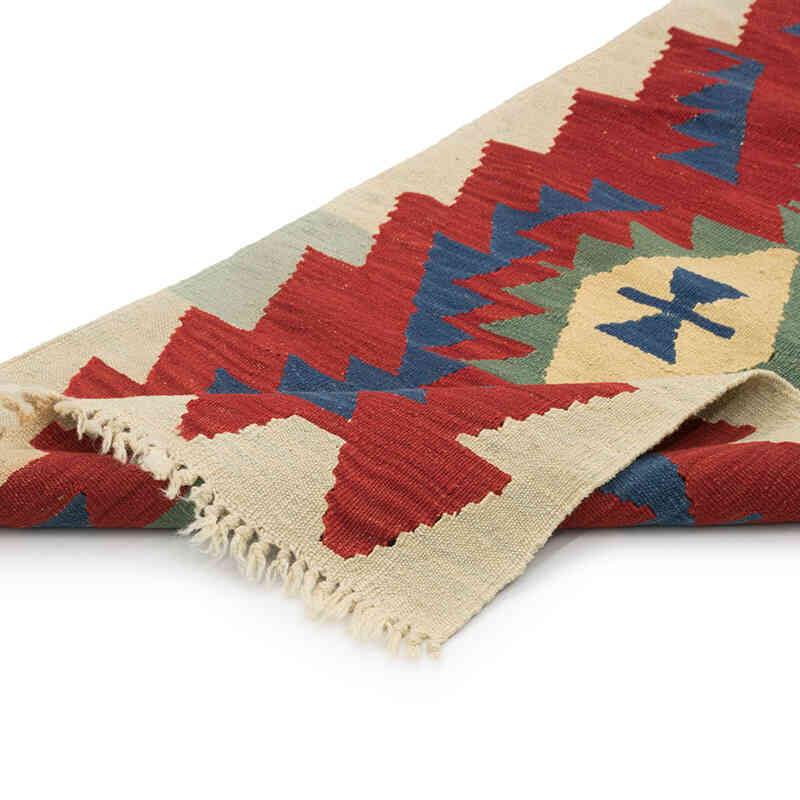 Yeni Kök Boya El Dokuma Kilim - 61 cm x 174 cm - K0081961