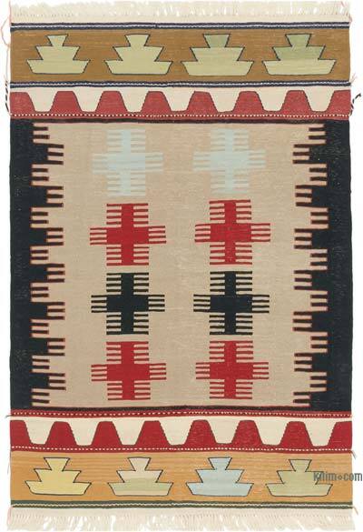 Yeni Kök Boya El Dokuma Kilim - 120 cm x 171 cm