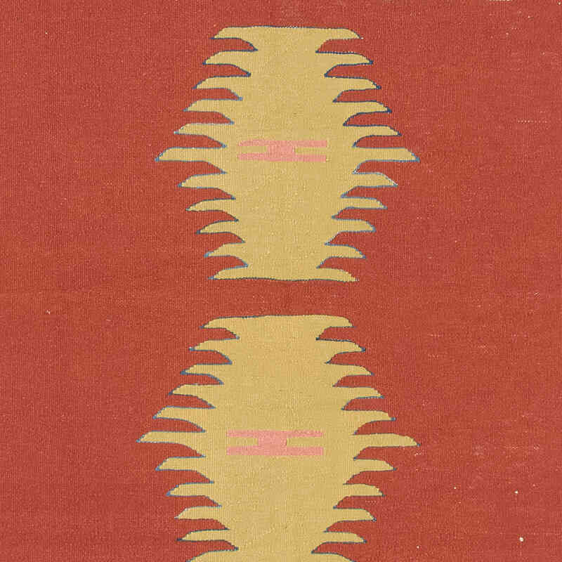 New Handwoven Turkish Kilim Rug - 4'  x 5' 11" (48" x 71") - K0081965