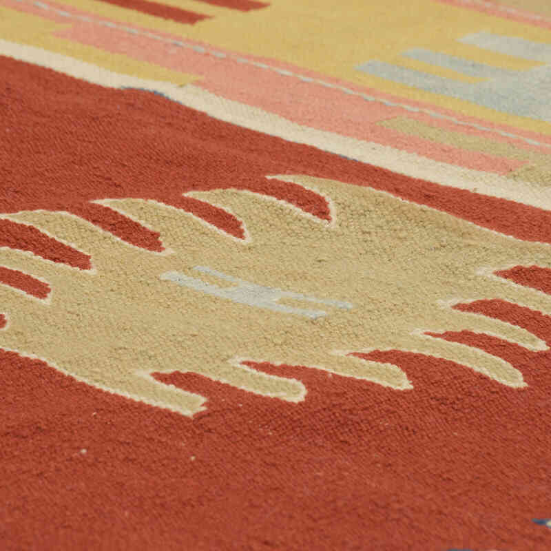 New Handwoven Turkish Kilim Rug - 4'  x 5' 11" (48" x 71") - K0081965