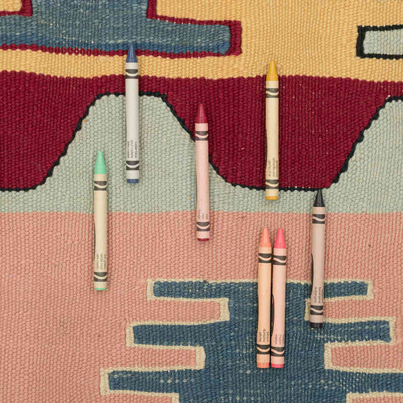 Yeni Kök Boya El Dokuma Kilim - 117 cm x 175 cm - K0081966