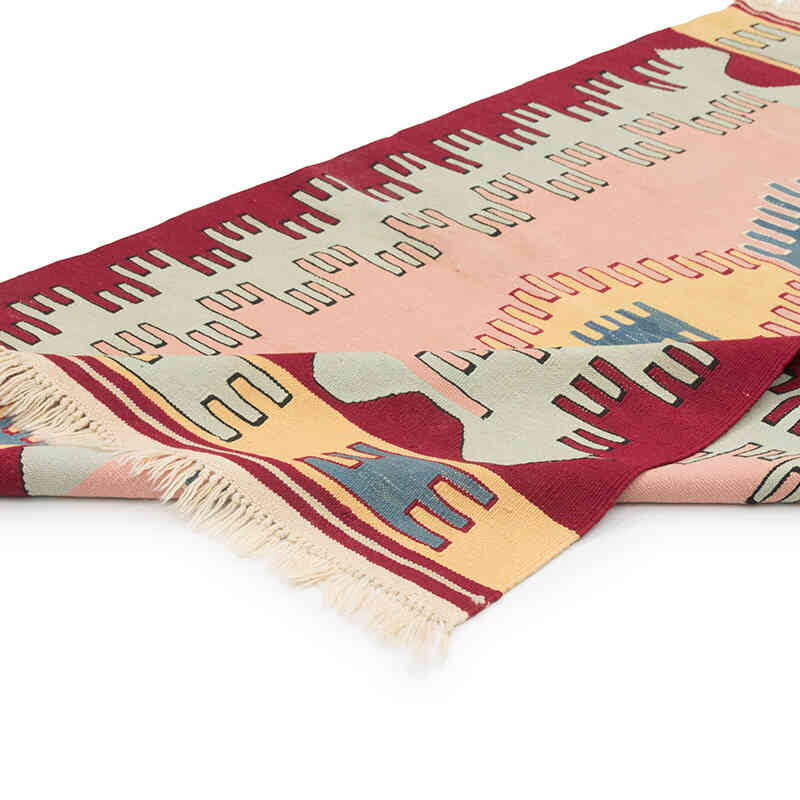 Yeni Kök Boya El Dokuma Kilim - 117 cm x 175 cm - K0081966