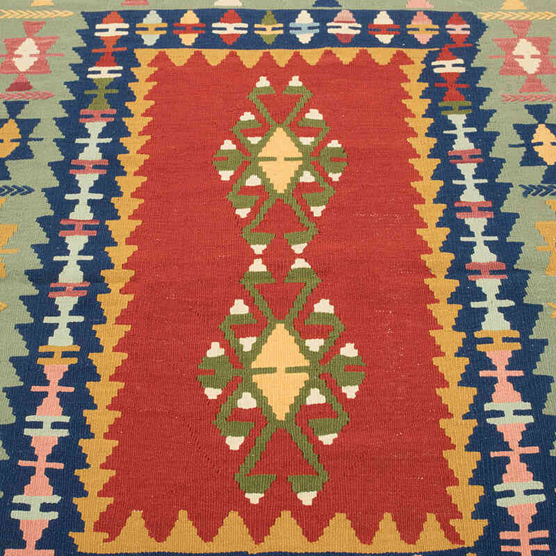 Yeni Kök Boya El Dokuma Kilim - 119 cm x 171 cm - K0081967