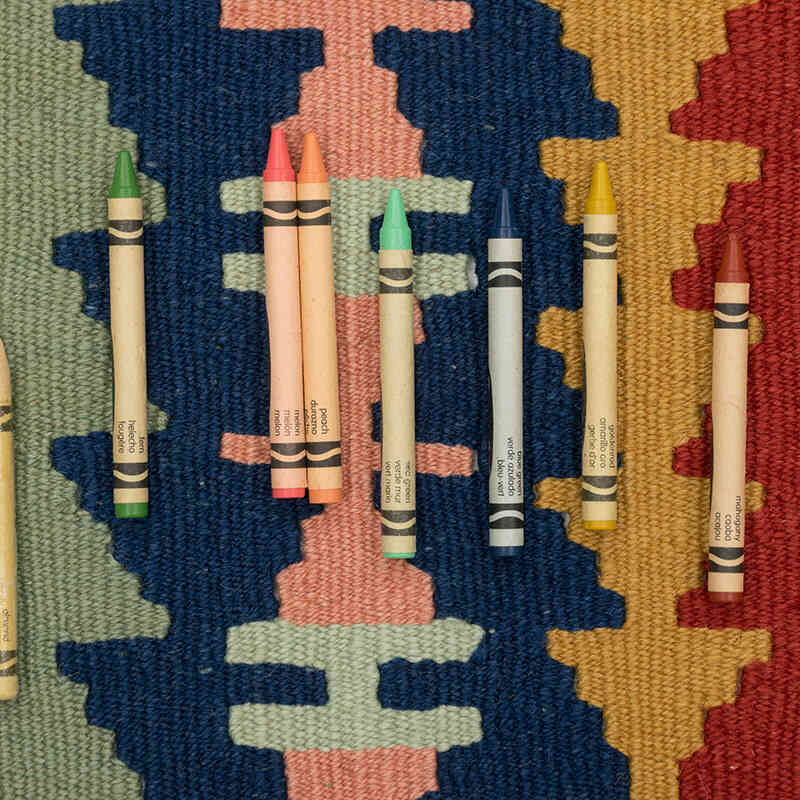 Yeni Kök Boya El Dokuma Kilim - 119 cm x 171 cm - K0081967