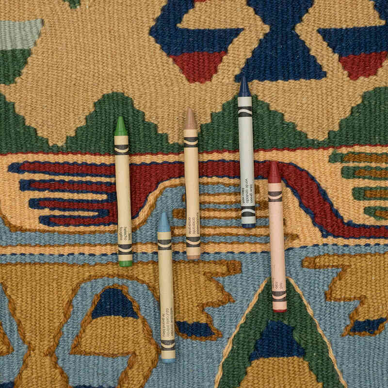 Nueva Alfombra Turca Kilim - 121 cm x 174 cm - K0081968
