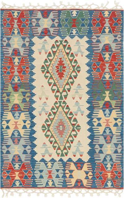 Yeni Kök Boya El Dokuma Kilim - 120 cm x 180 cm