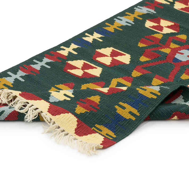 New Handwoven Turkish Kilim Rug - 2'  x 5' 11" (24" x 71") - K0081971