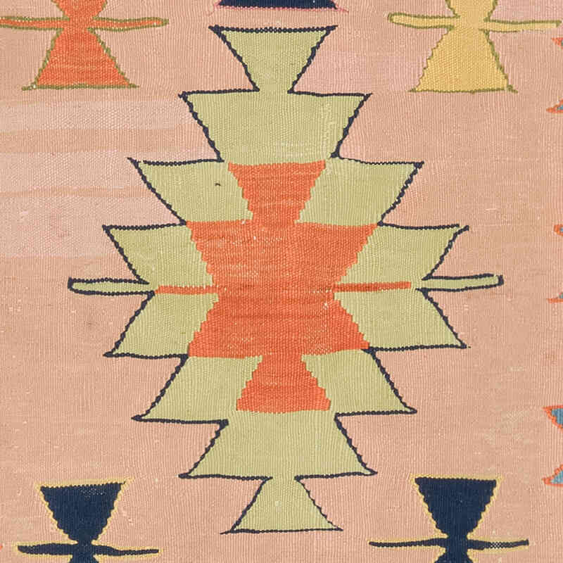 Yeni Kök Boya El Dokuma Kilim - 84 cm x 237 cm - K0081972