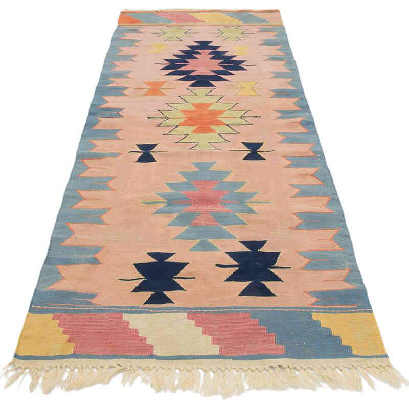 Yeni Kök Boya El Dokuma Kilim - 84 cm x 237 cm - K0081972