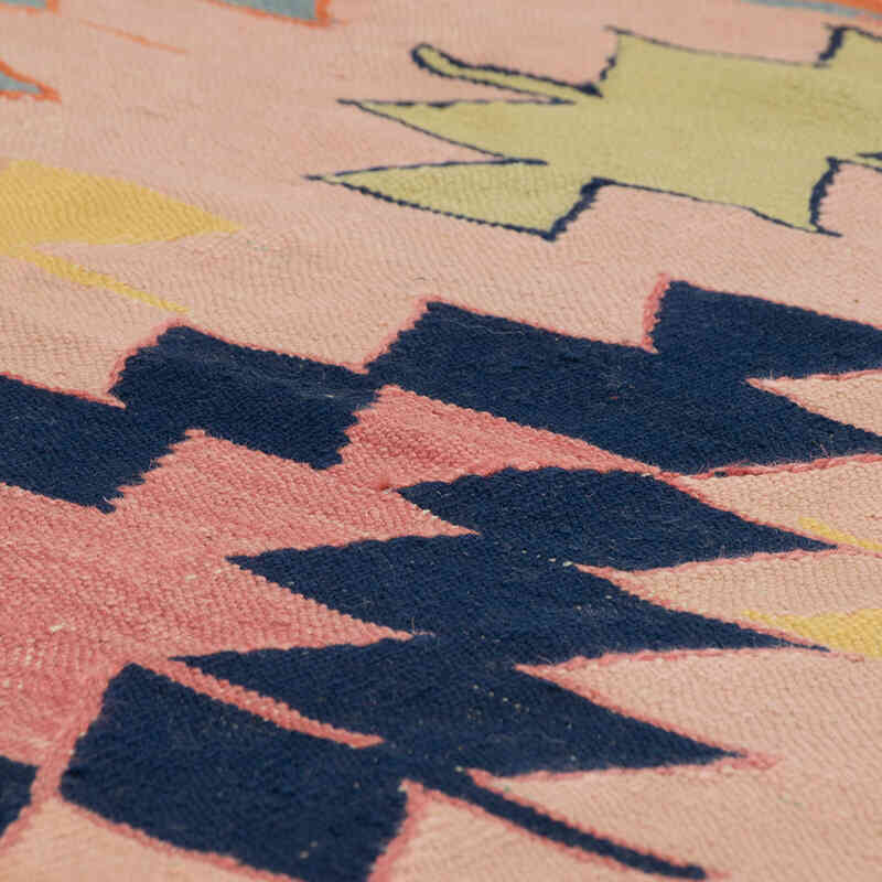 Yeni Kök Boya El Dokuma Kilim - 84 cm x 237 cm - K0081972