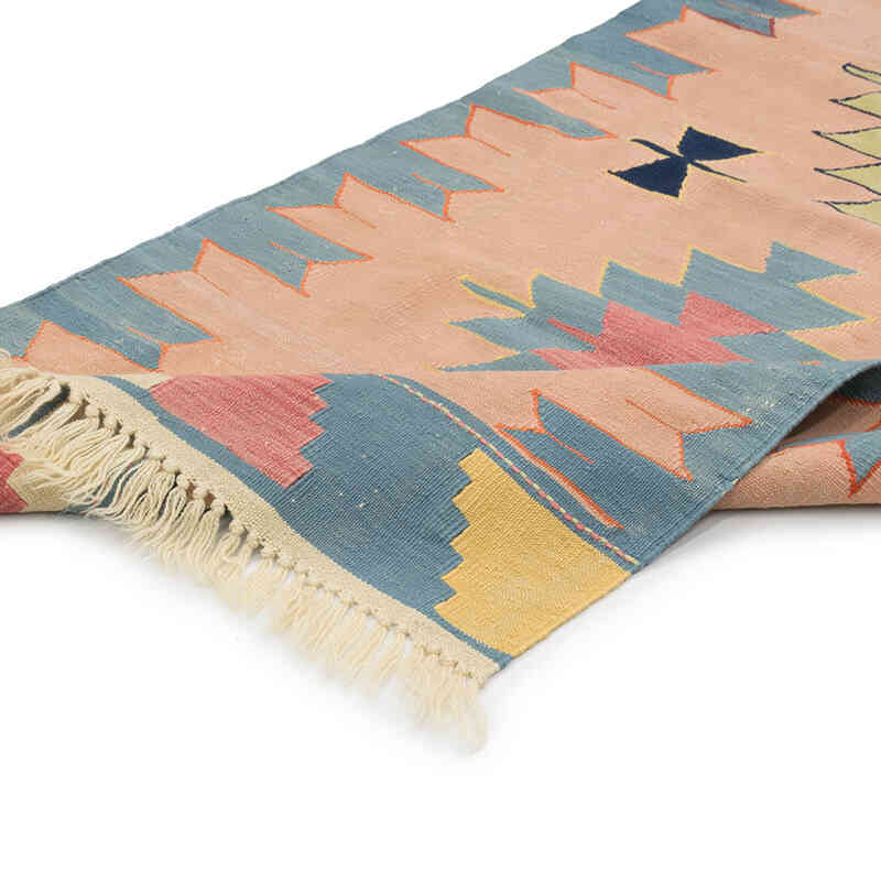 Yeni Kök Boya El Dokuma Kilim - 84 cm x 237 cm - K0081972