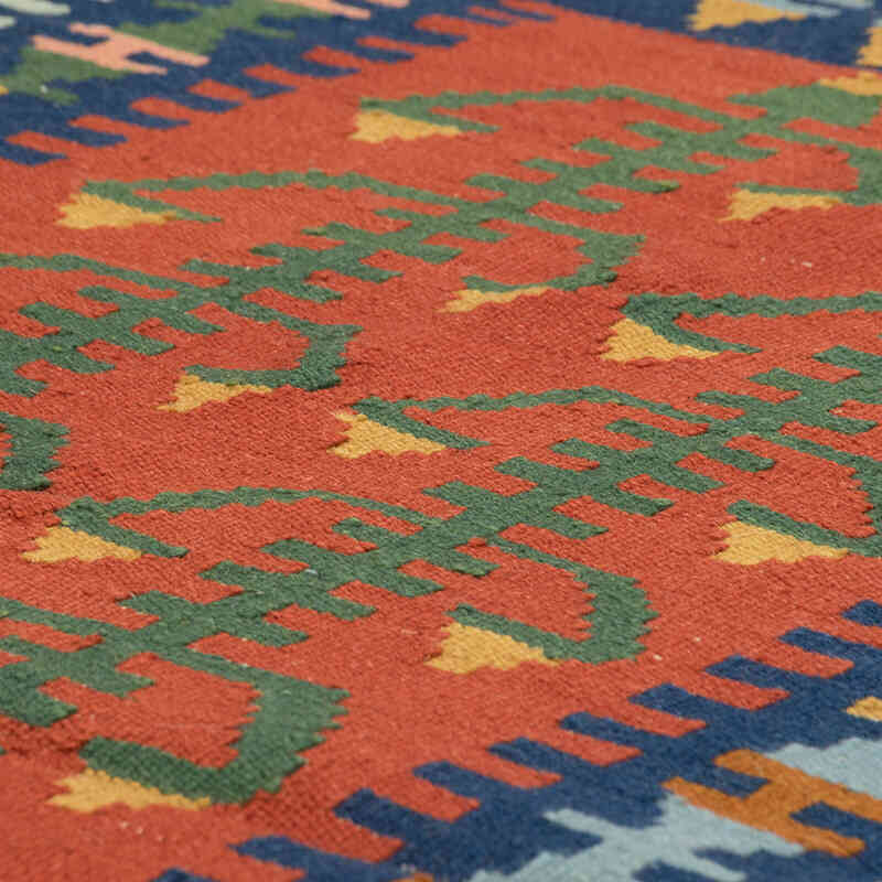 Yeni Kök Boya El Dokuma Kilim - 115 cm x 184 cm - K0081973