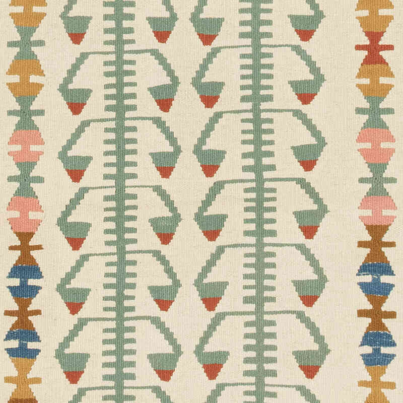 Nueva Alfombra Turca Kilim - 123 cm x 178 cm - K0081974