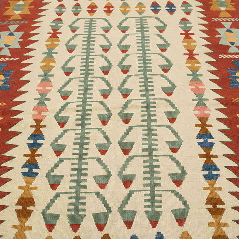 Nueva Alfombra Turca Kilim - 123 cm x 178 cm - K0081974