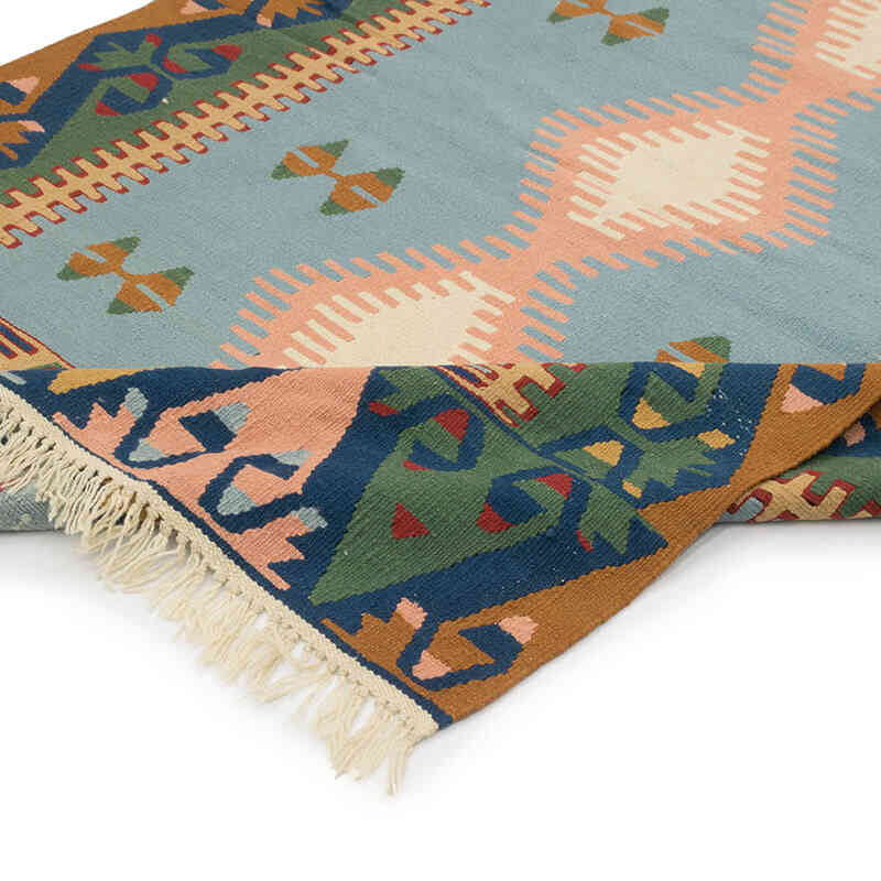 Nueva Alfombra Turca Kilim - 123 cm x 182 cm - K0081975